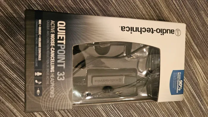 Fone ouvido Audio-Technica QuietPoint 33