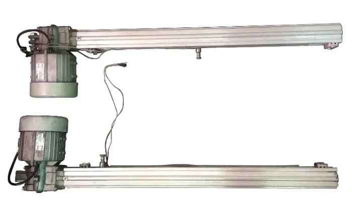 Par De Motor Basculante Peccinin 220v - Cinza (Usado)