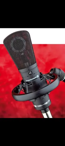 Beyerdynamic MC 840 PV com cápsula em ouro 24k produto novo e sem uso