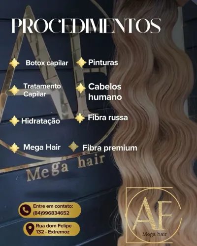 Serviços de mega Hair
