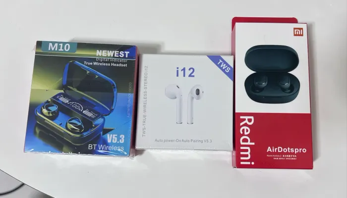 Fones de ouvido Bluetooth