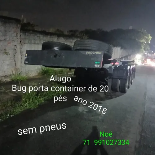 Bug de 20 porta container 2018 apenas aluguel 