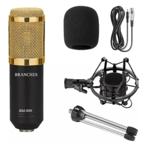 Microfone Condensador BM-800 - Branches