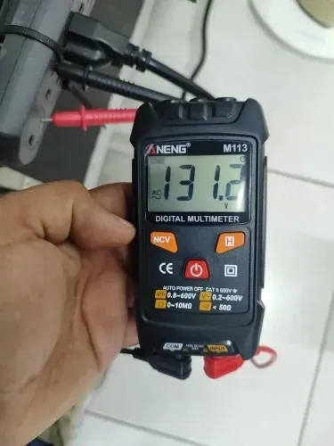 Multímetro Inteligente 1999 Contagem Digital AC/DC Medidor de Tensão Ohm NCV Medição