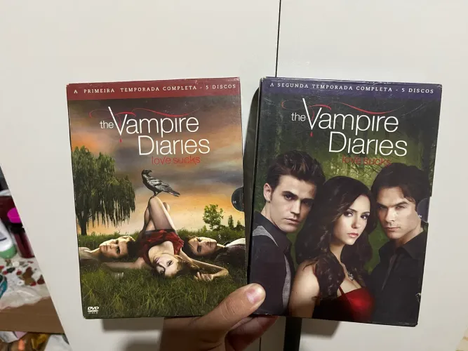 Box de DVDs diários do vampiro