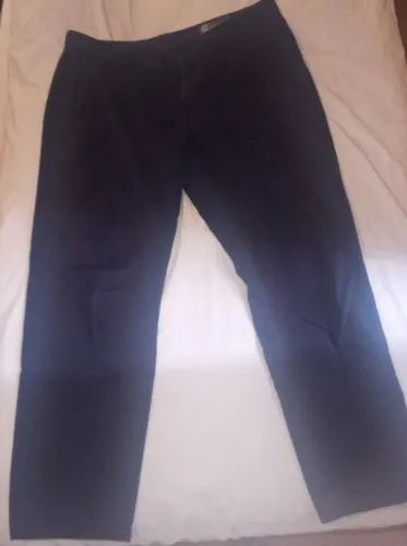 Calça Social Masculina n48 Azul Marinho