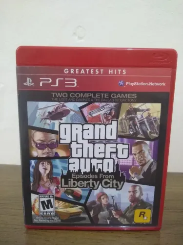 JOGO GRAND THEFT AUTO IV - EPISODES FROM LIBERTY CITY PARA CONSOLE PS3