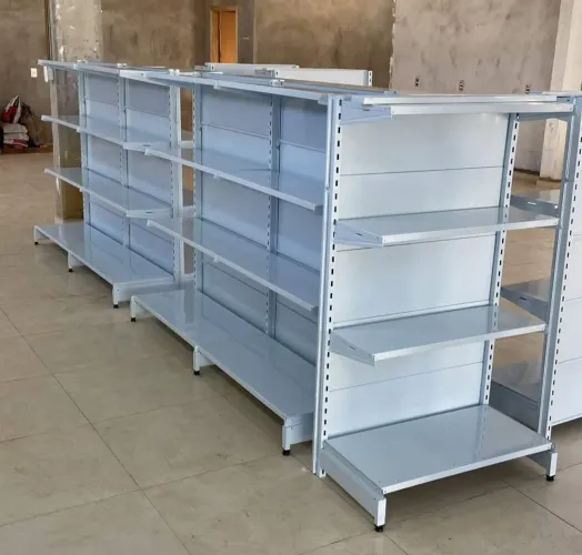Prateleiras de aço Gôndolas para comércio