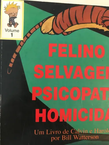 Livro quadrinhos Calvin e Haroldo volume 1