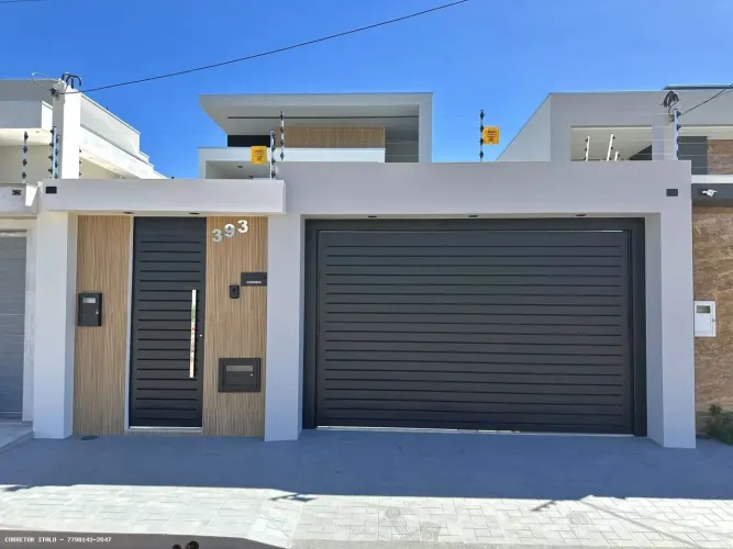 Casa para Venda em Guanambi, Sandoval Moraes, 3 dormitórios, 1 suíte, 3 banheiros, 2 vagas