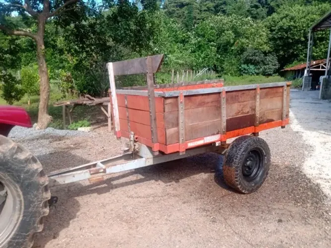 Carretinha Basculante para Trator