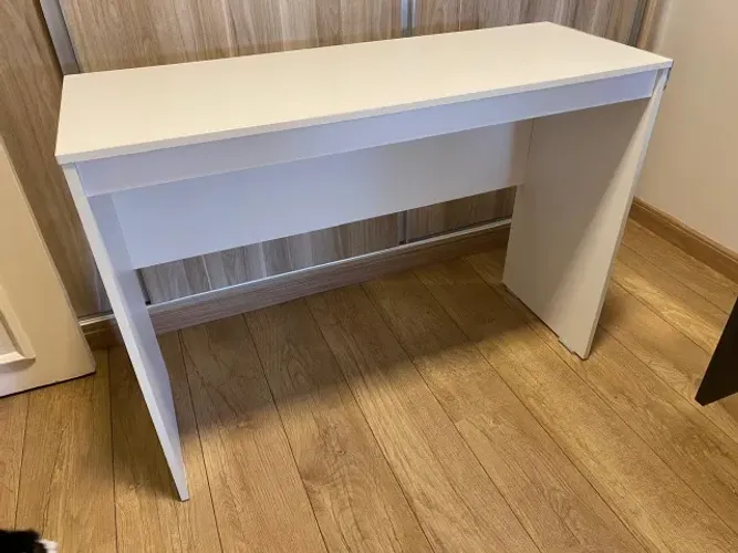 Mesa MDF Tok&Stok Branca 106 x 38 cm
