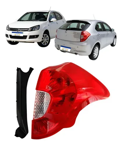 Lanterna Jac J3 Hatch 20110 A 2015 Com Suporte Com Lampada 