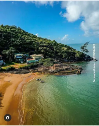Casa pé na areia da praia de Setiba 