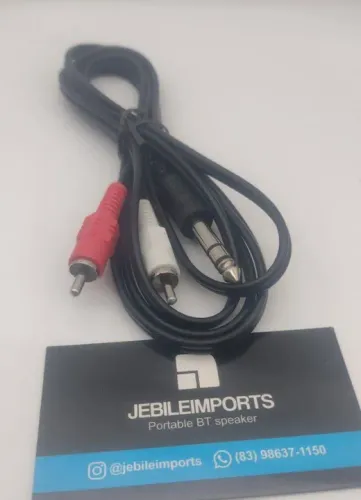 Cabo p10 rca -frete gratis