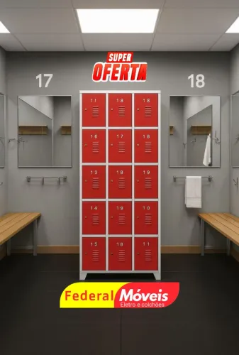 Armário para Academia ? Resistente e de ótima qualidade!