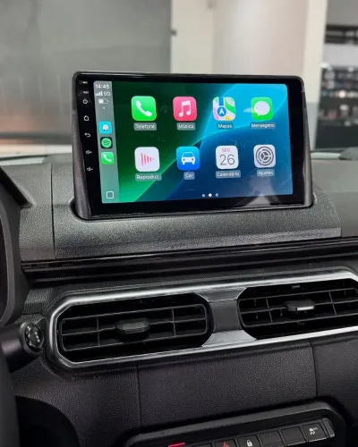 Central Multimídia Android Apple CarPlay Renault  Oroch 