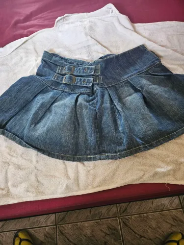 Saia jeans