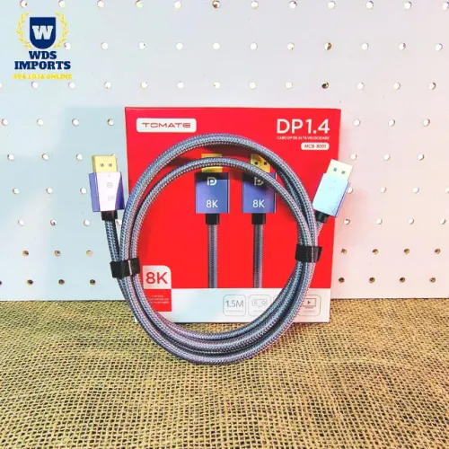 Cabo Displayport 1.4 Ultra Hd 8k 1,5m - Tomate