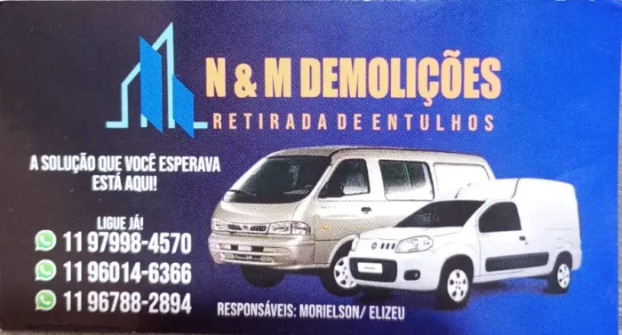 Remoção de Entulhos e Carretos com Agendamento 