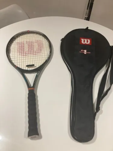 RAQUETE DE TENIS WILSOM TITANIUM ULTRA-PRO-NOVÍSSIMA!