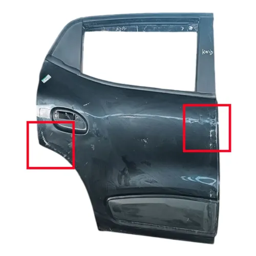 Porta Traseira Direita Renault Kwid 2018 2019 2021 Comparare Traseira Direita Preta