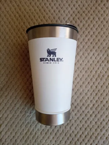 Copo Térmico Stanley, original, branco, importado