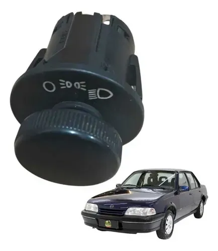 Botão Comando Chave Luz Farol Milha Chevrolet Monza Original