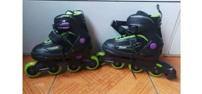 Patins Inline+Capacete+Kit Proteção