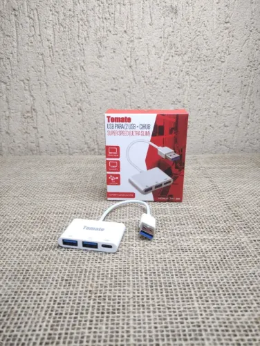 Adaptador Hub Usb +usb C (type-c) Para Windows Mac