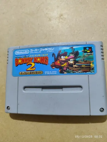 Jogo cartucho donkey Kong 2 original japonês!