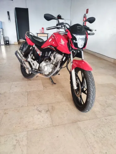 HONDA CG FAN 160 VERMELHA 2024 SHALON MOTOS 