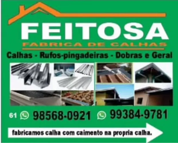 Rufo calhas e pingadeiras