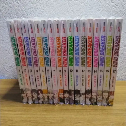 Wind breaker 1 ao 17 maioria lacrado