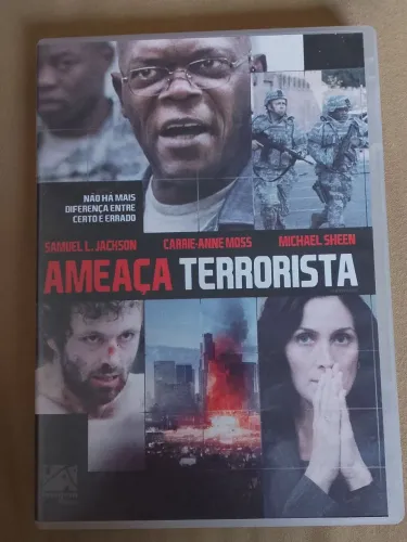 Dvd original Ameaça Terrorista