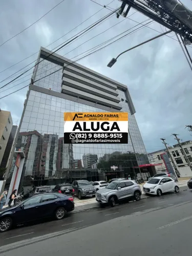 Alugo! Salas comerciais, a partir de 42m², Ponta Verde, Maceió-AL
