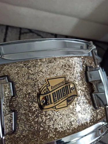 Caixa Ludwig Element Series - Gold Sparkle 14x5,5