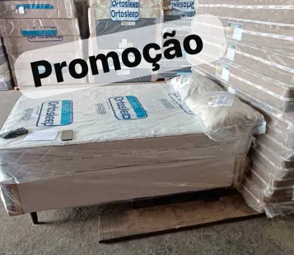 Cama box suporte casal