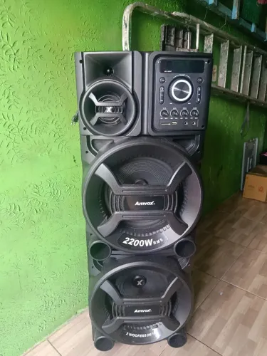 Caixa de som Amvox 2200w