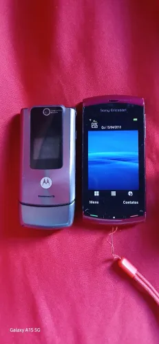 Sony Ericsson vivaz e motorola w510