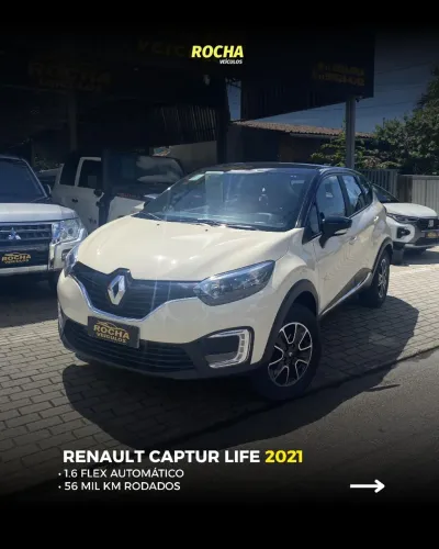 Renault Captur Life 1.6 16V Flex 5P Aut. 2021