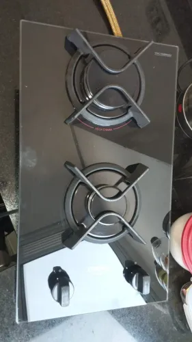 Cooktop elétrico Dako supreme, 2 bocas, à gás, bivolt