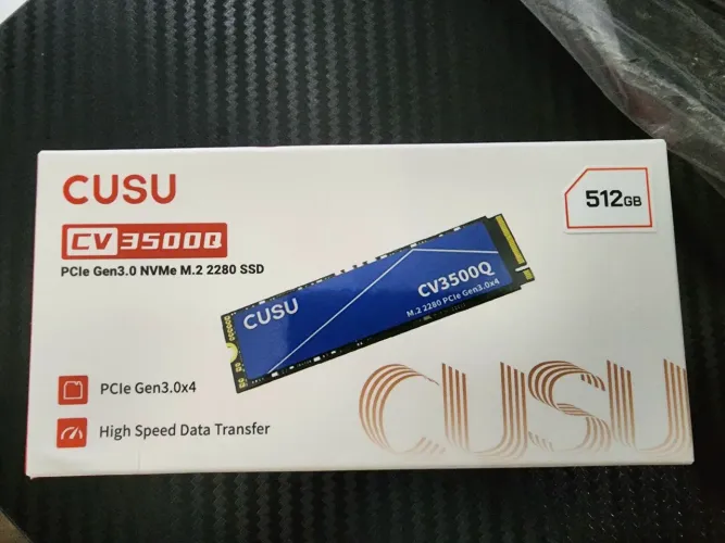 SSD NVMe 512 GB 3500MB/s Lacrado