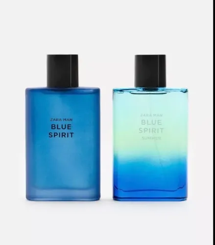 Kit Zara 2 Perfumes ( Blue Spirit , Blue Spirit Summer ) Lacrado