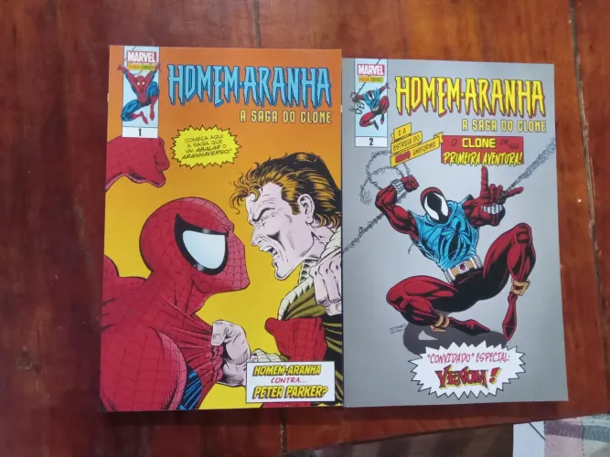Homem aranha saga dos clones vol 1 e  2