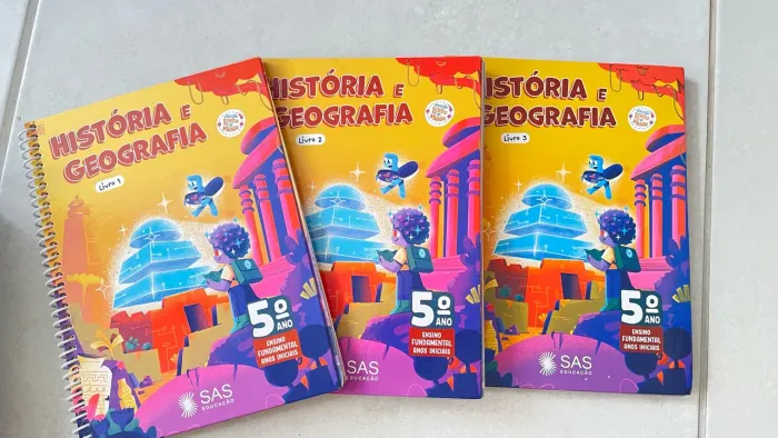 Livro SAS história e geografia