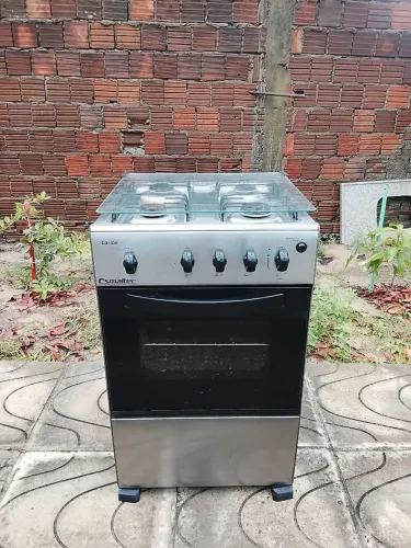Fogão Esmaltec inox 4 bocas top entrega grátis pra toda João pessoa