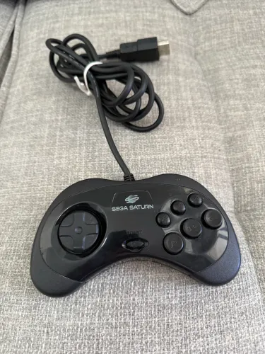 Controle Joystick Original Preto SEGA SATURN