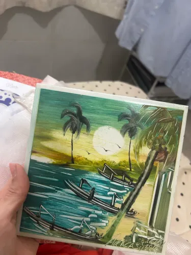 Quadro em Azulejo de Cerâmica Decorativo