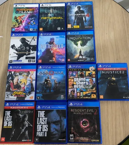 Games ps4 e ps5